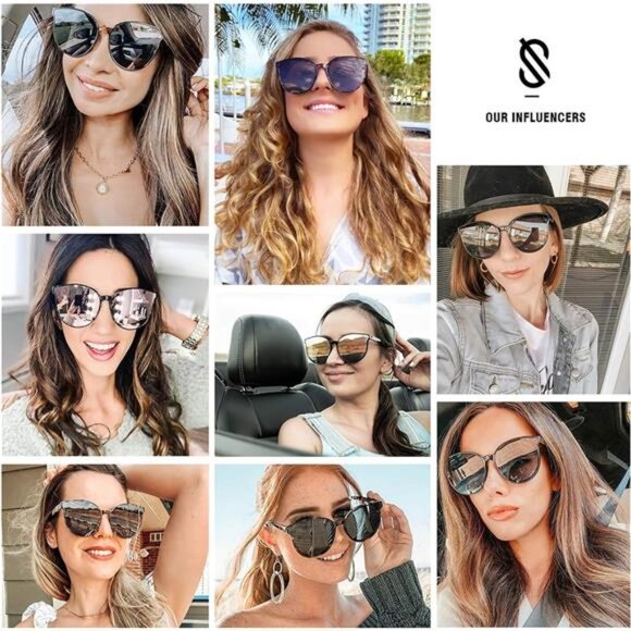 New Oversized  Round Sunglasses for‎ Women and Men main image 7
